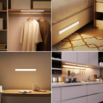 Night Lights Wireless LED Motion Sensor Lamp USB Rechargeable